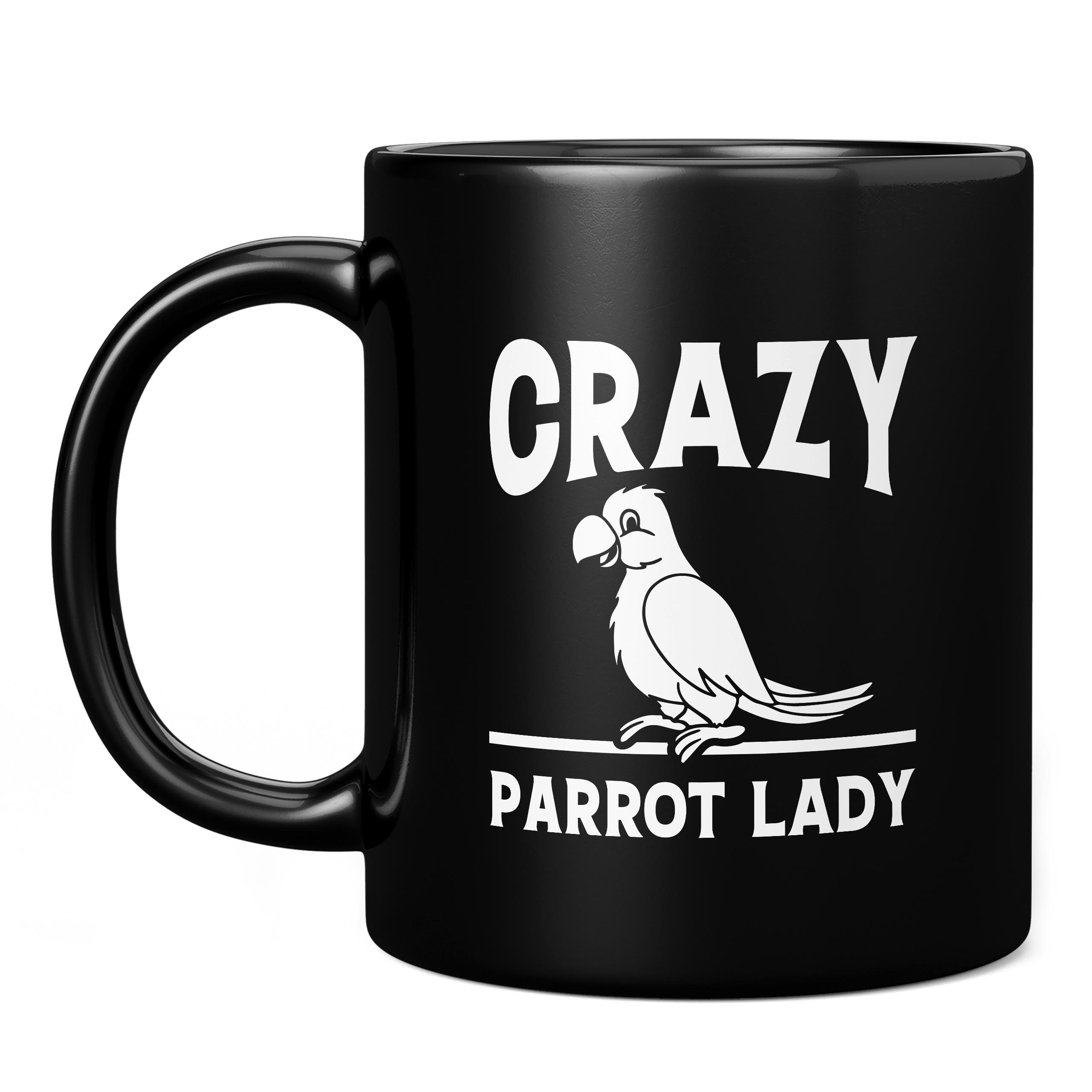 CRAZY PARROT LADY 11oz NOVELTY MUG Mugs