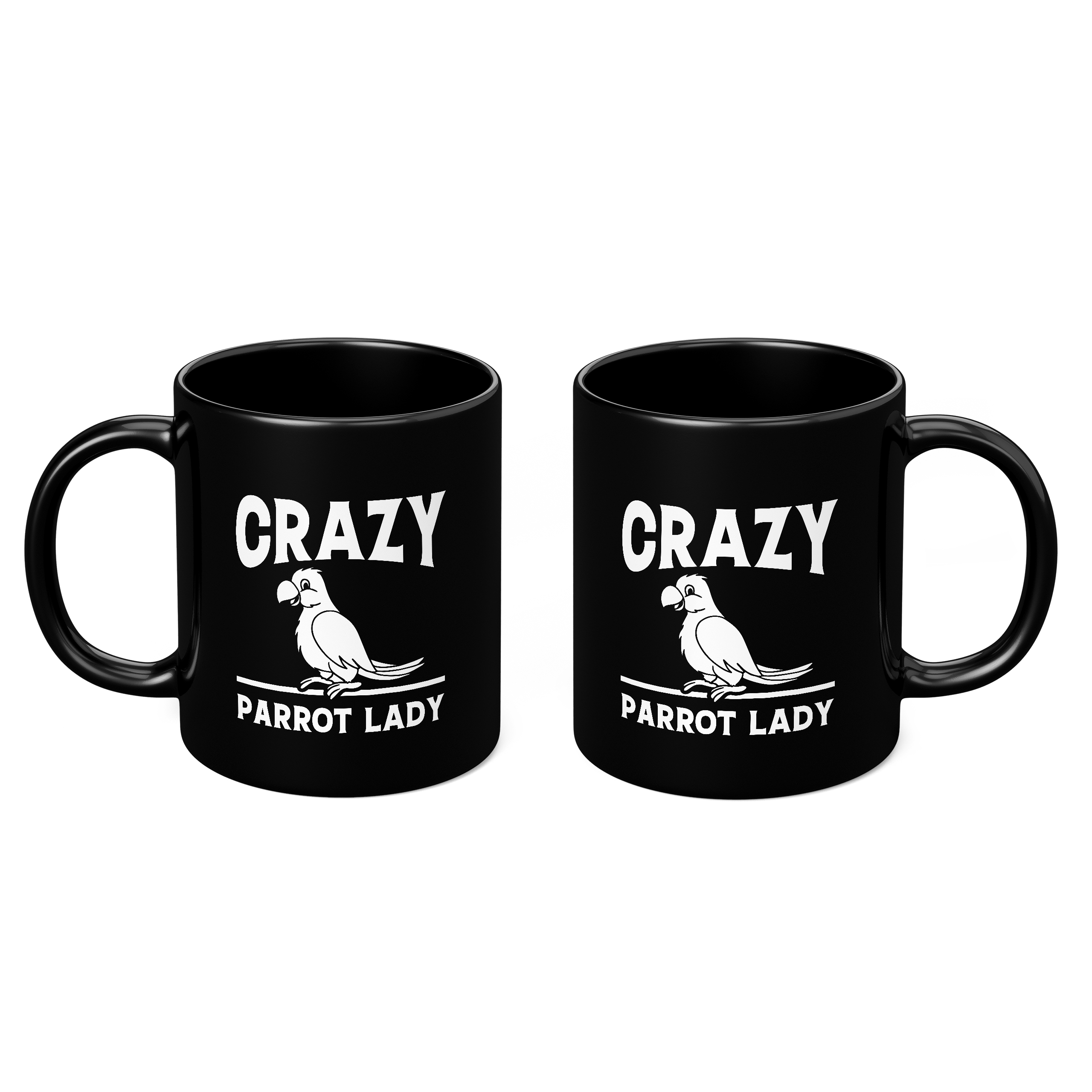 CRAZY PARROT LADY 11oz NOVELTY MUG Mugs