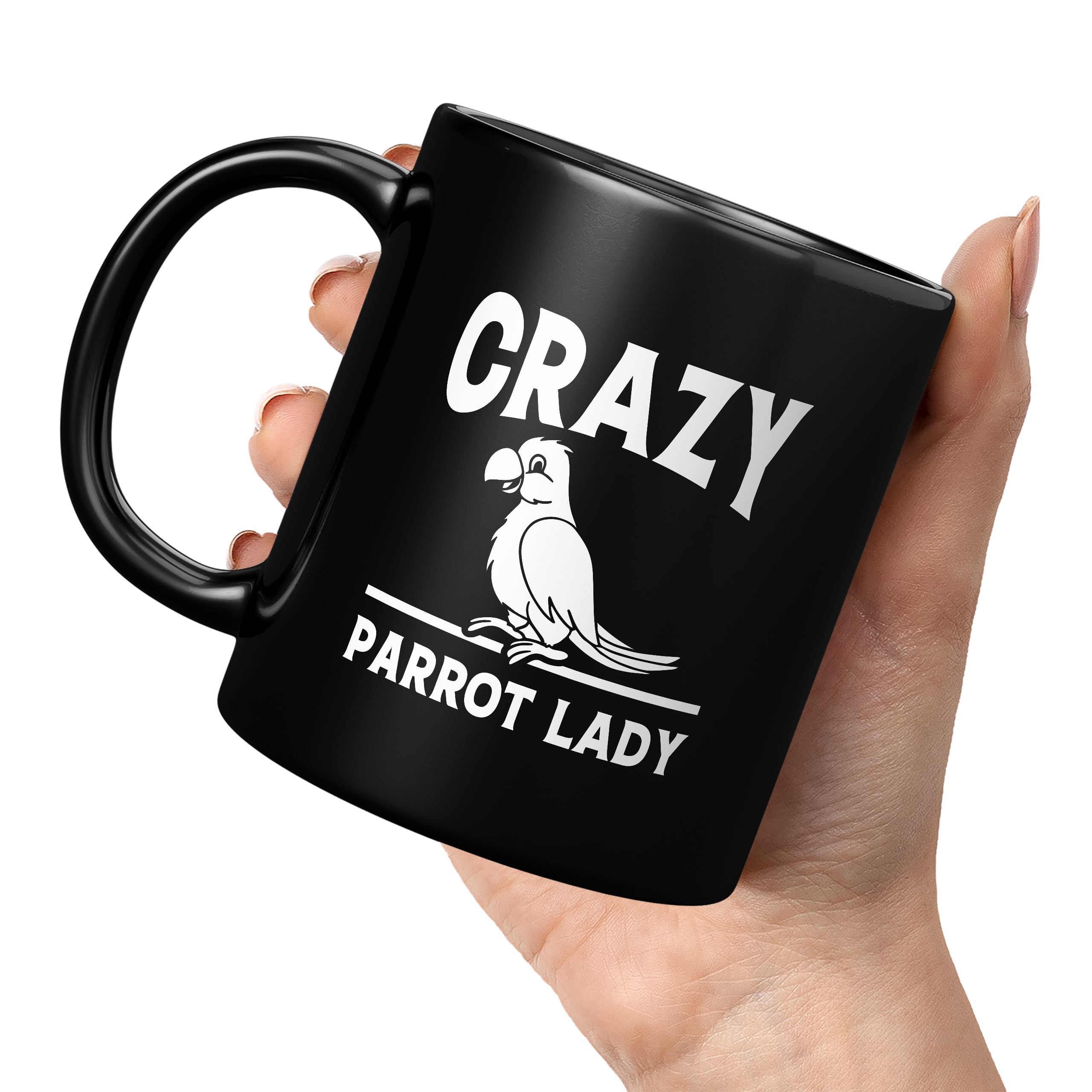 CRAZY PARROT LADY 11oz NOVELTY MUG Mugs