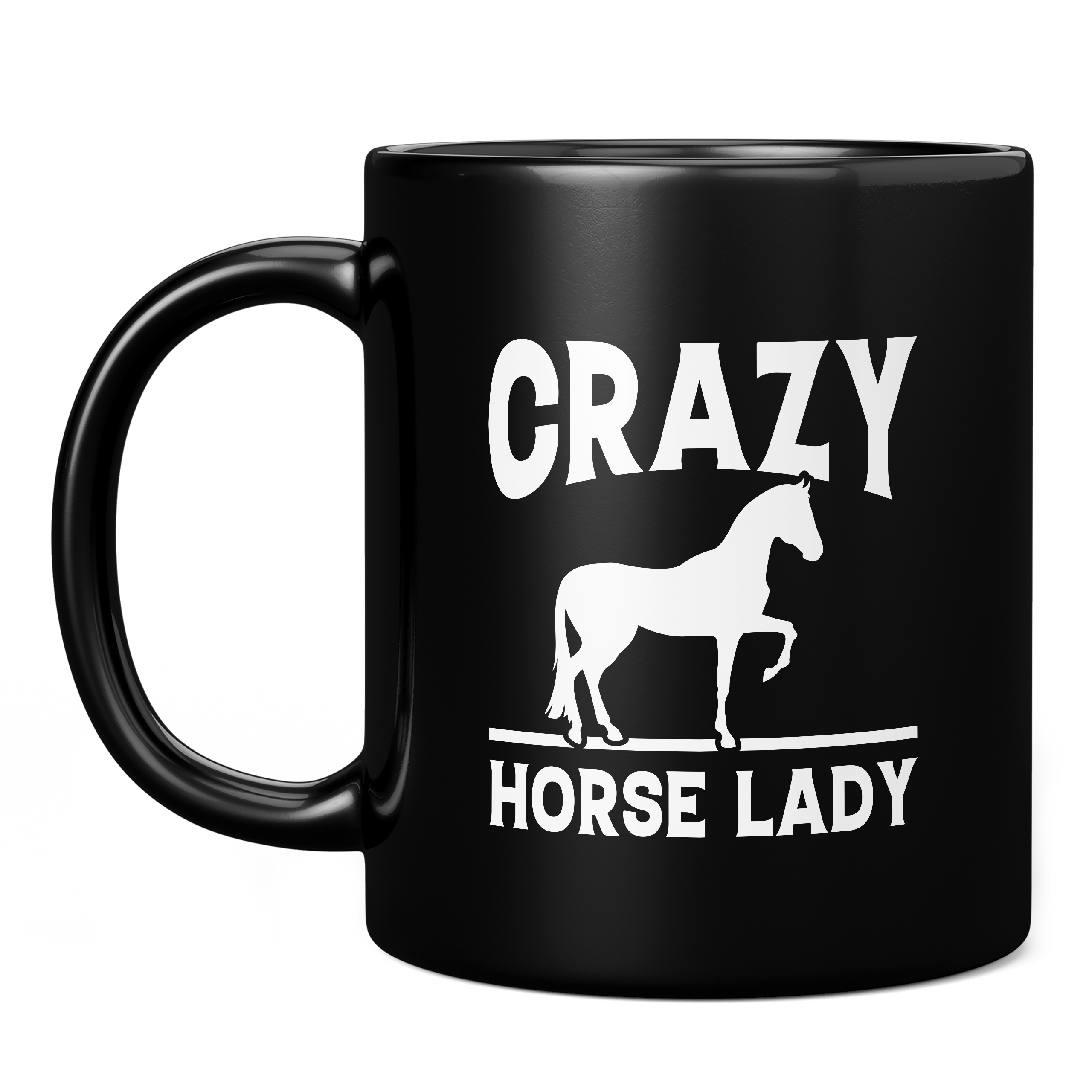 CRAZY HORSE LADY 11oz NOVELTY MUG Mugs