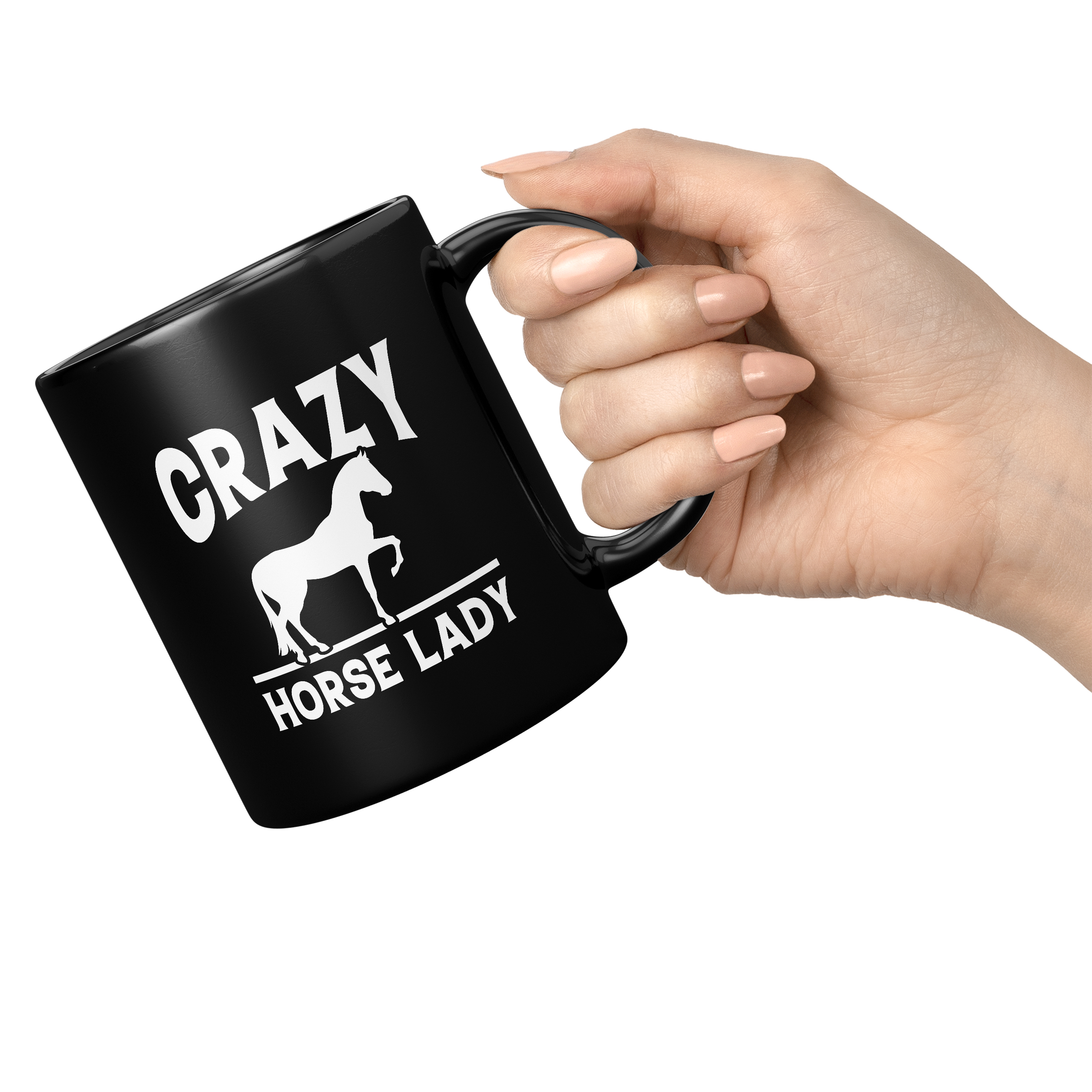 CRAZY HORSE LADY 11oz NOVELTY MUG Mugs
