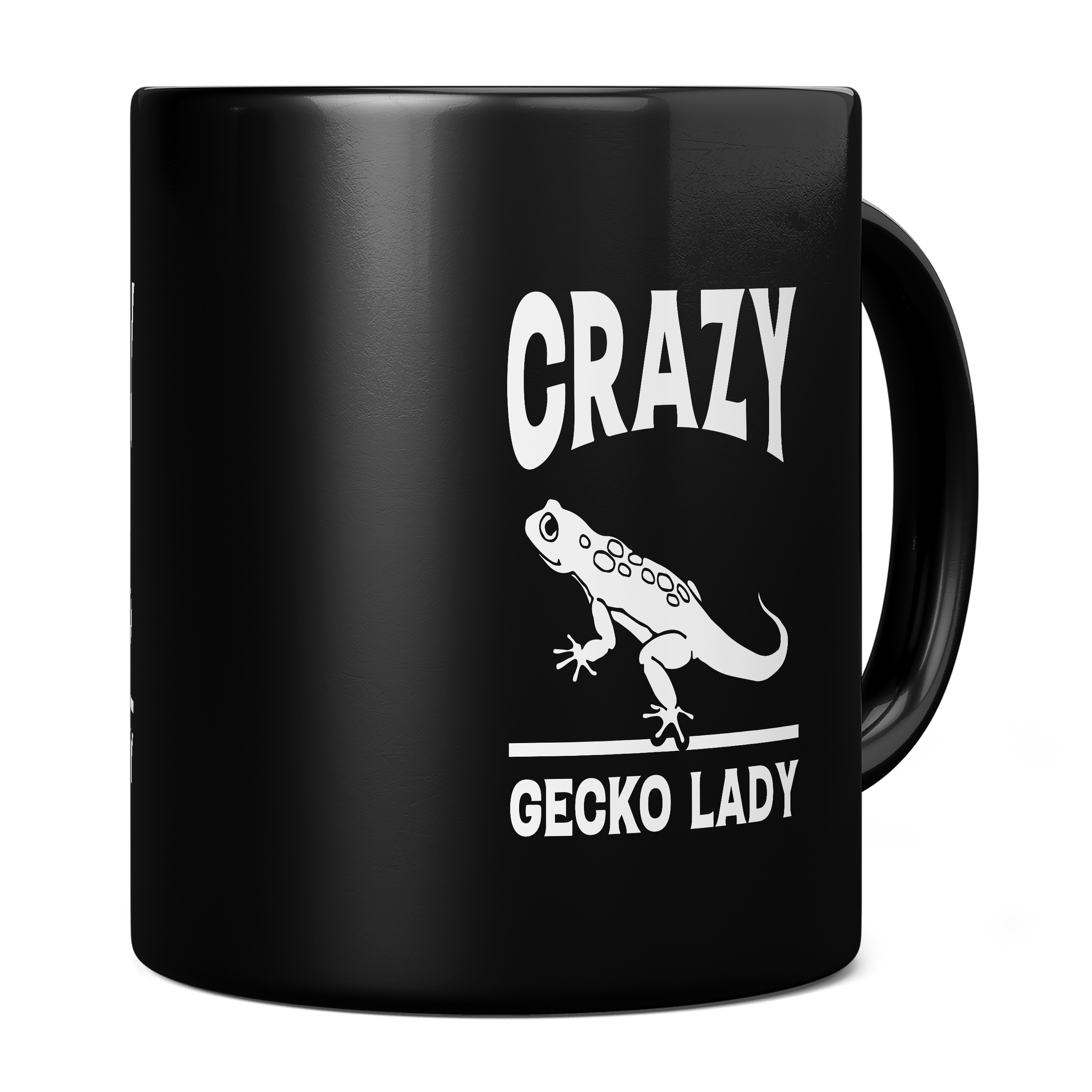 CRAZY GECKO LADY 11oz NOVELTY MUG Mugs