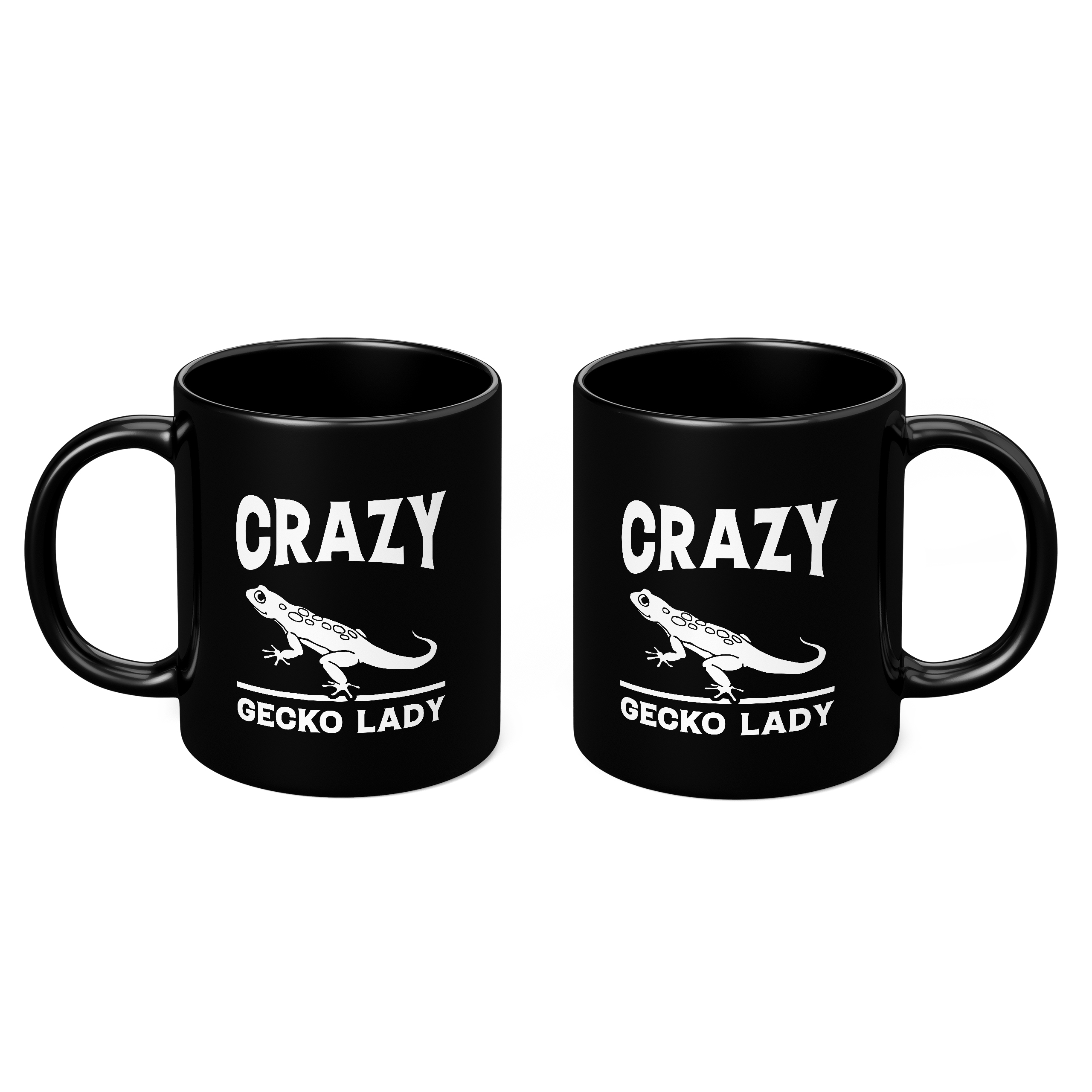 CRAZY GECKO LADY 11oz NOVELTY MUG Mugs