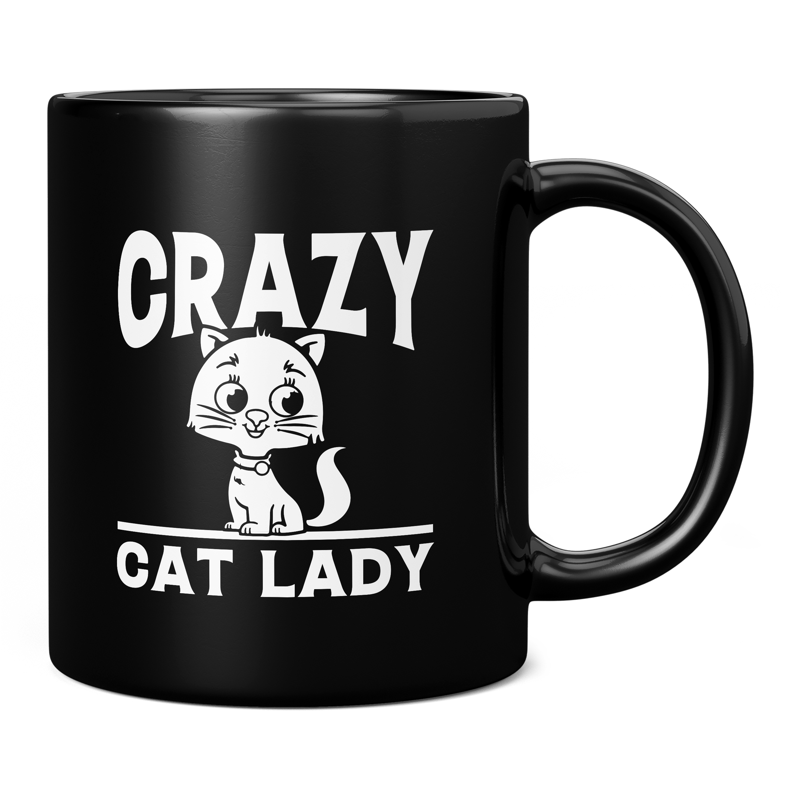 CRAZY CAT LADY 11OZ NOVELTY MUG
