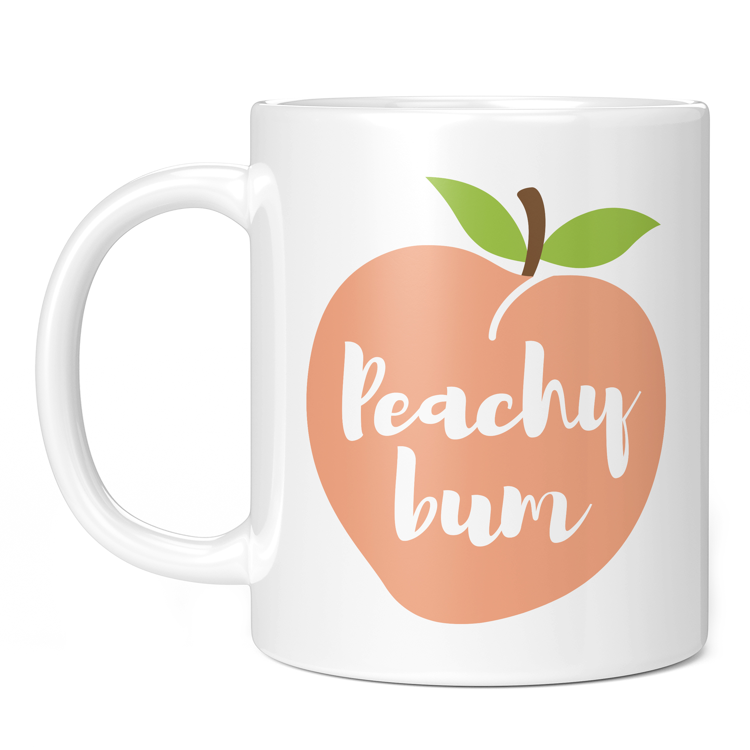 PEACHY BUM 11oz NOVELTY MUG Mugs
