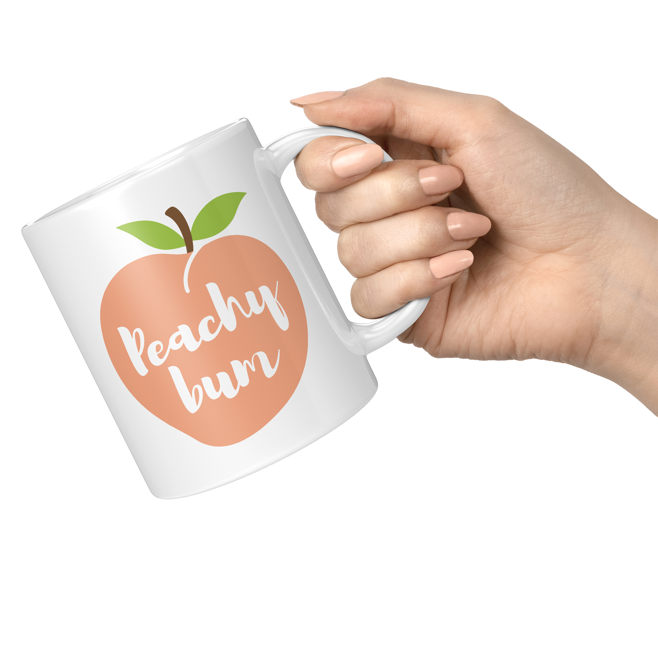 PEACHY BUM 11oz NOVELTY MUG Mugs