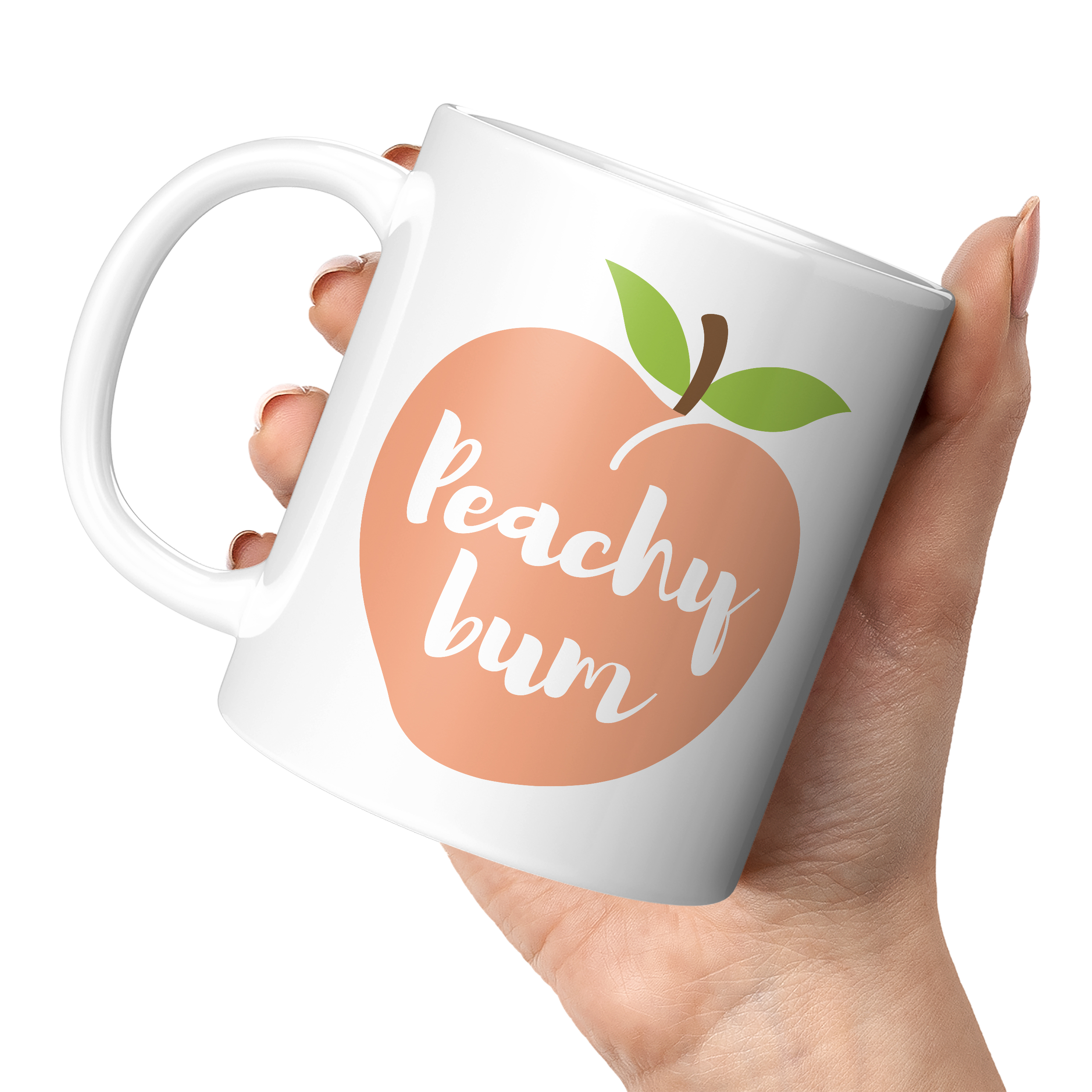 PEACHY BUM 11oz NOVELTY MUG Mugs