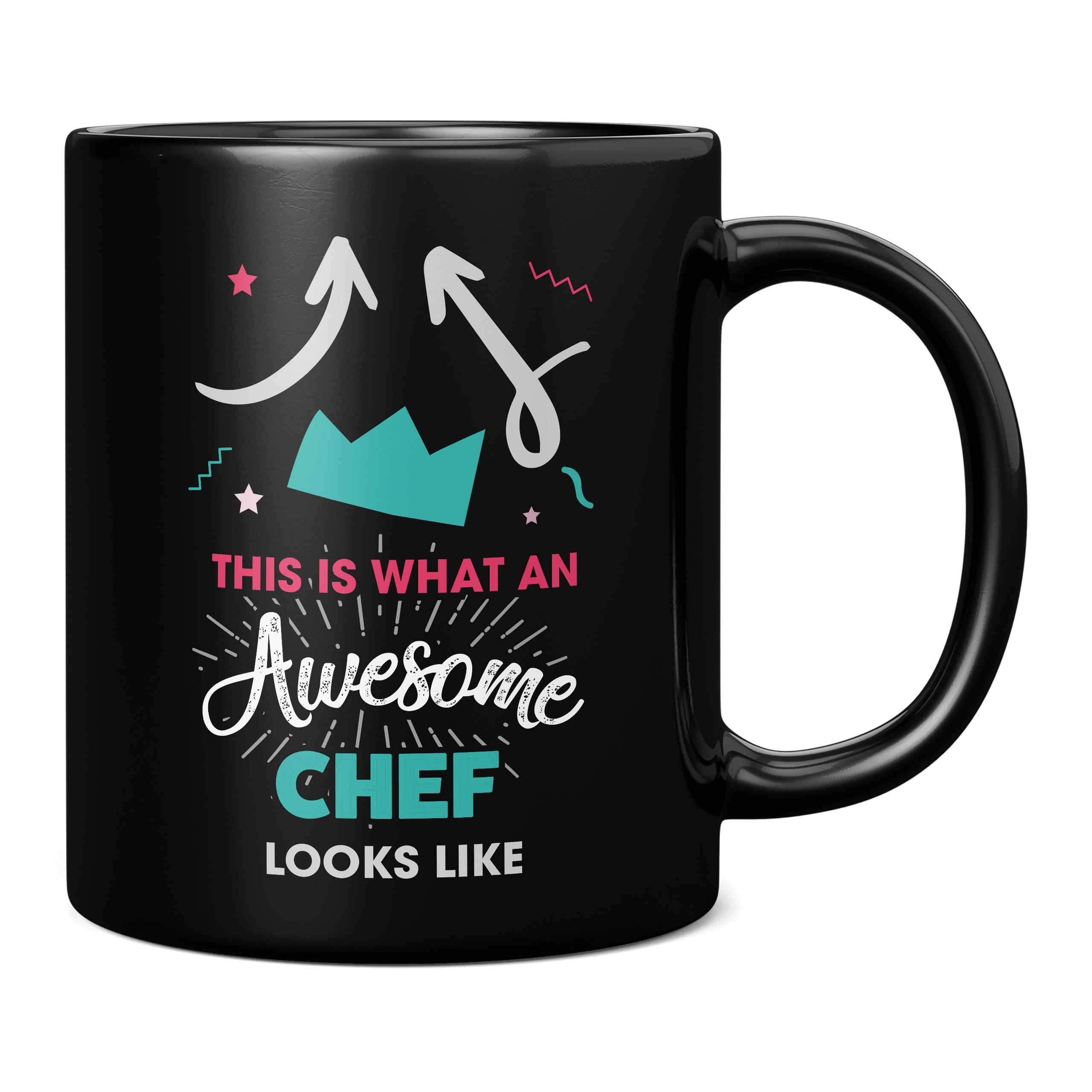 THIS IS WHAT AN AWESOME CHEF LOOKS LIKE 11OZ NOVELTY MUG