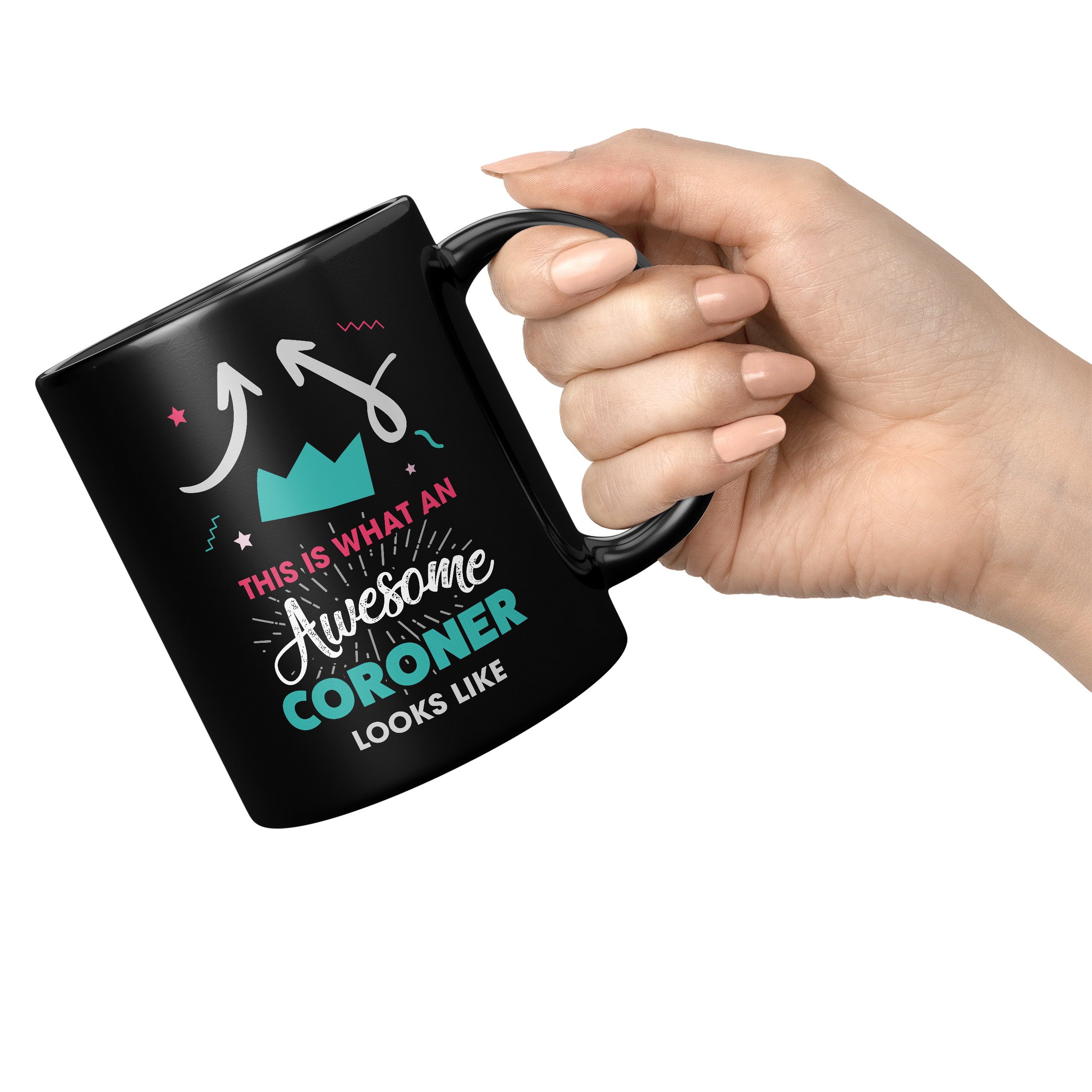 THIS IS WHAT AN AWESOME CORONER LOOKS LIKE 11oz NOVELTY MUG Mugs