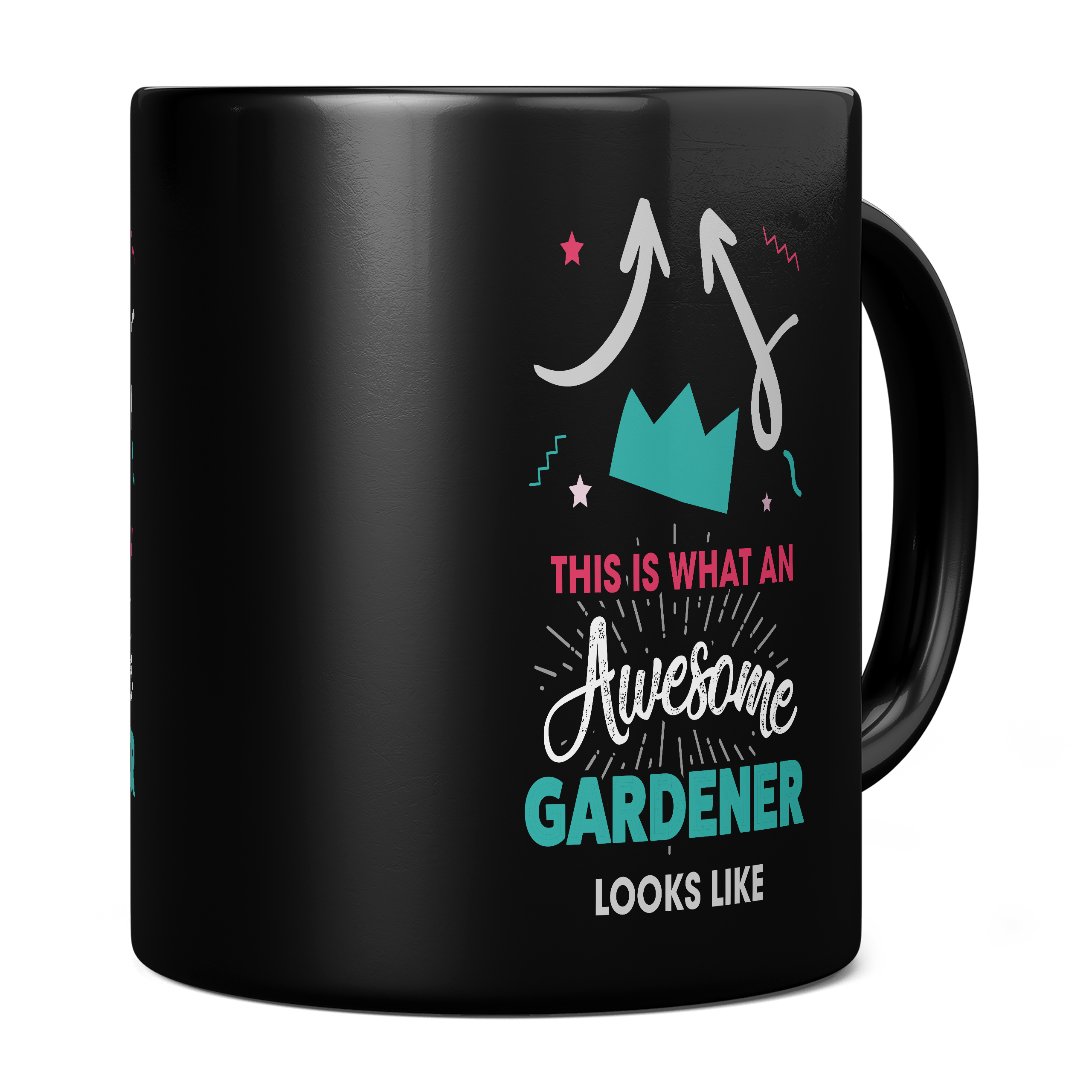 THIS IS WHAT AN AWESOME GARDENER LOOKS LIKE 11oz NOVELTY MUG Mugs