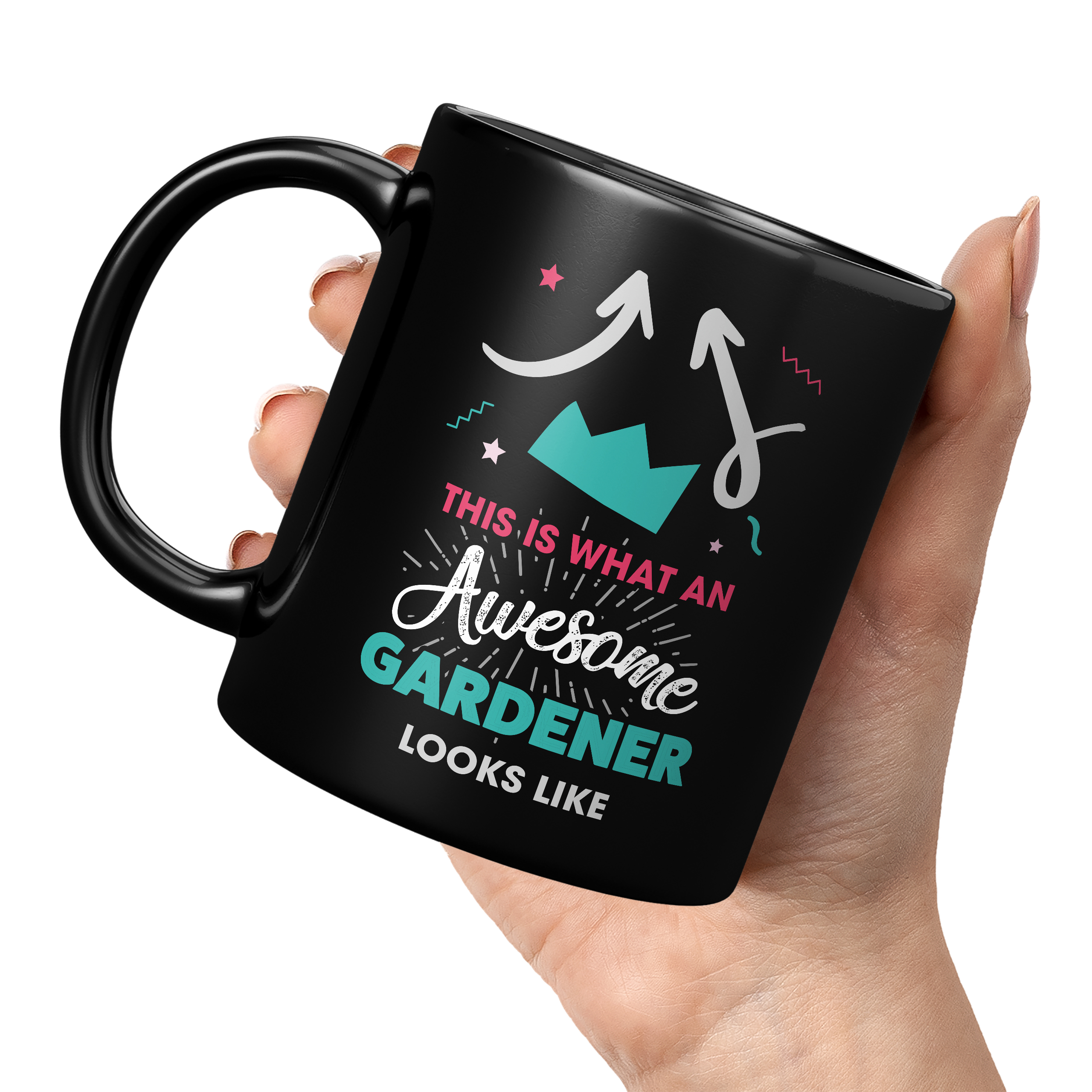 THIS IS WHAT AN AWESOME GARDENER LOOKS LIKE 11oz NOVELTY MUG Mugs