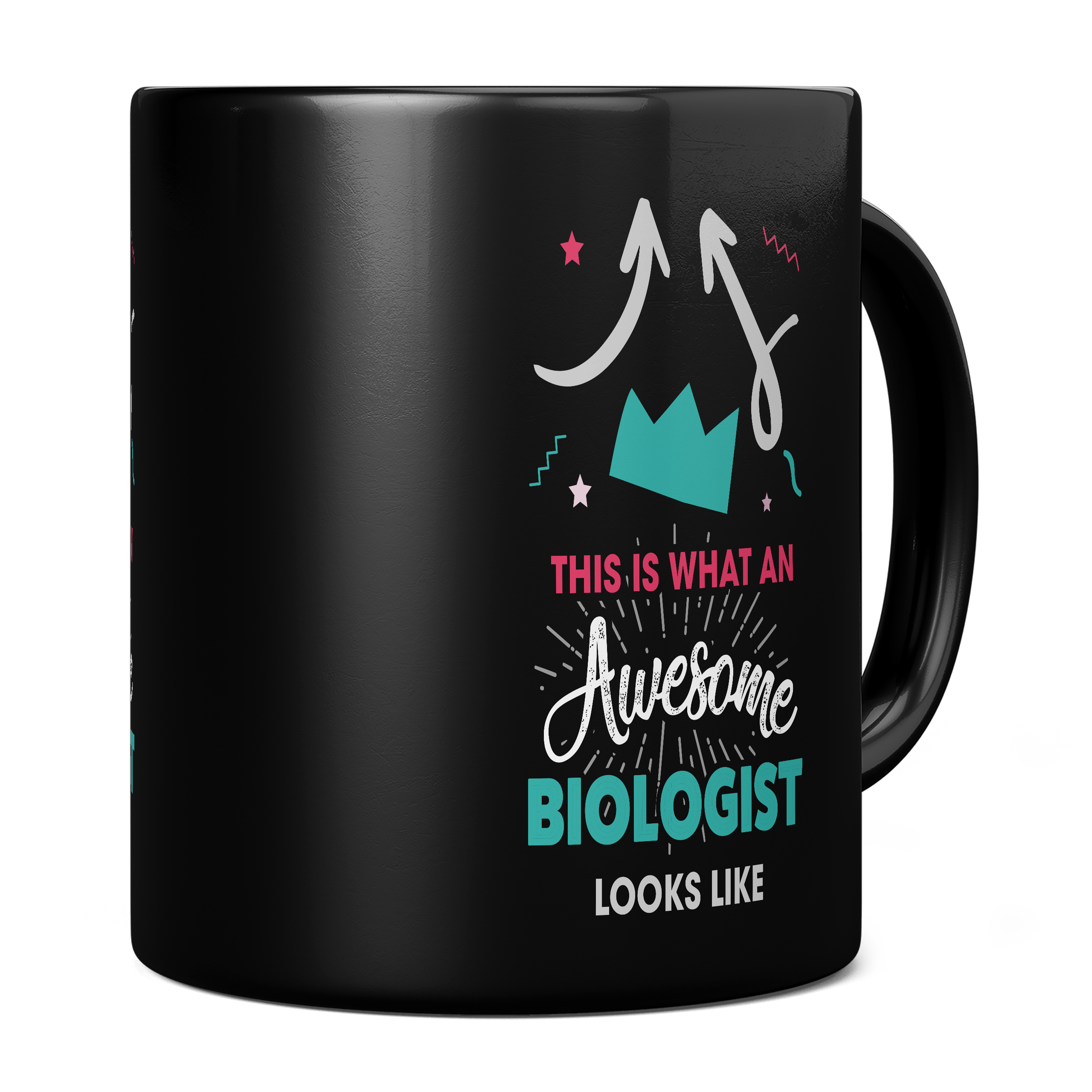 THIS IS WHAT AN AWESOME BIOLOGIST LOOKS LIKE 11oz NOVELTY MUG Mugs