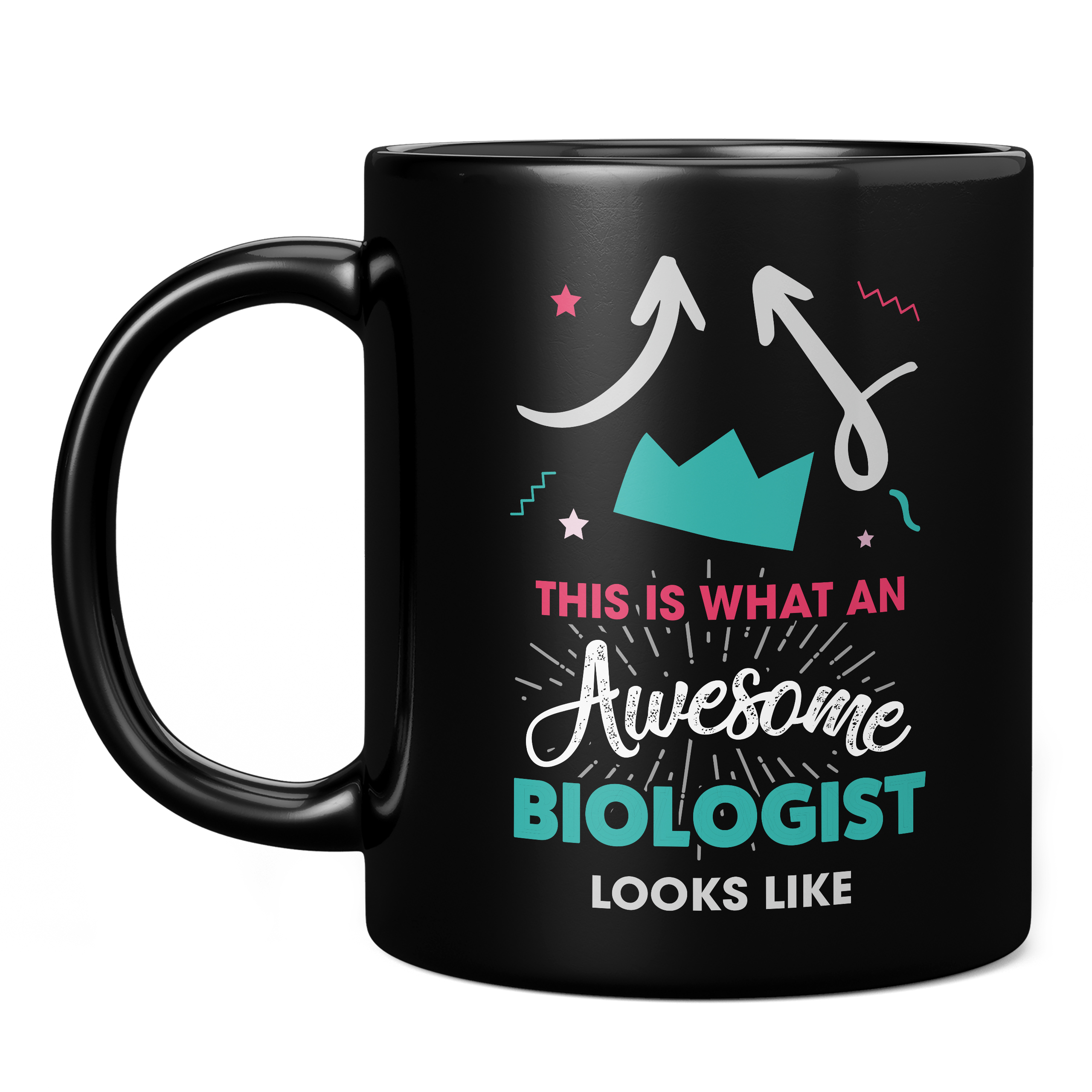 THIS IS WHAT AN AWESOME BIOLOGIST LOOKS LIKE 11oz NOVELTY MUG Mugs
