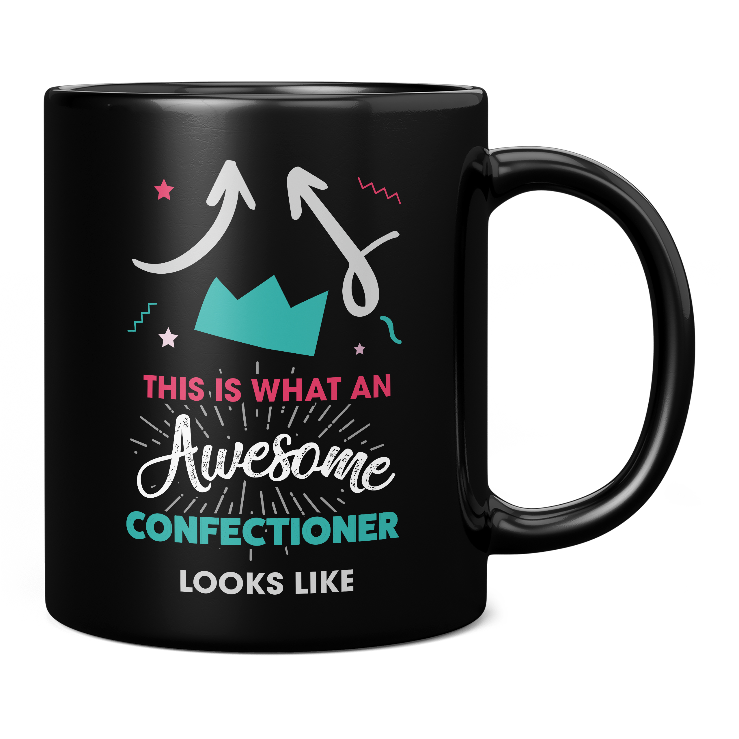 THIS IS WHAT AN AWESOME CONFECTIONER LOOKS LIKE 11OZ NOVELTY MUG