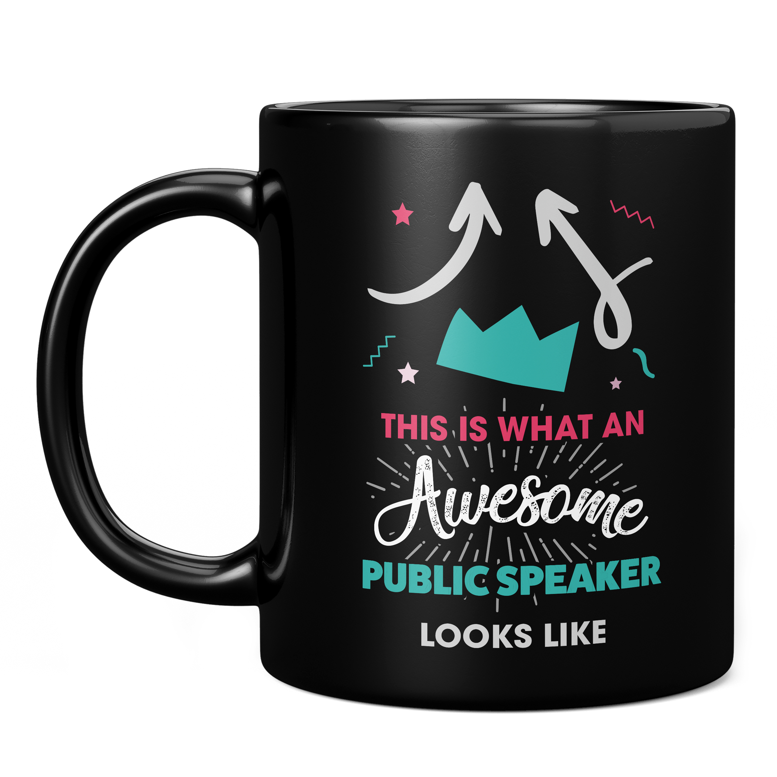 THIS IS WHAT AN AWESOME PUBLIC SPEAKER LOOKS LIKE 11oz NOVELTY MUG Mugs