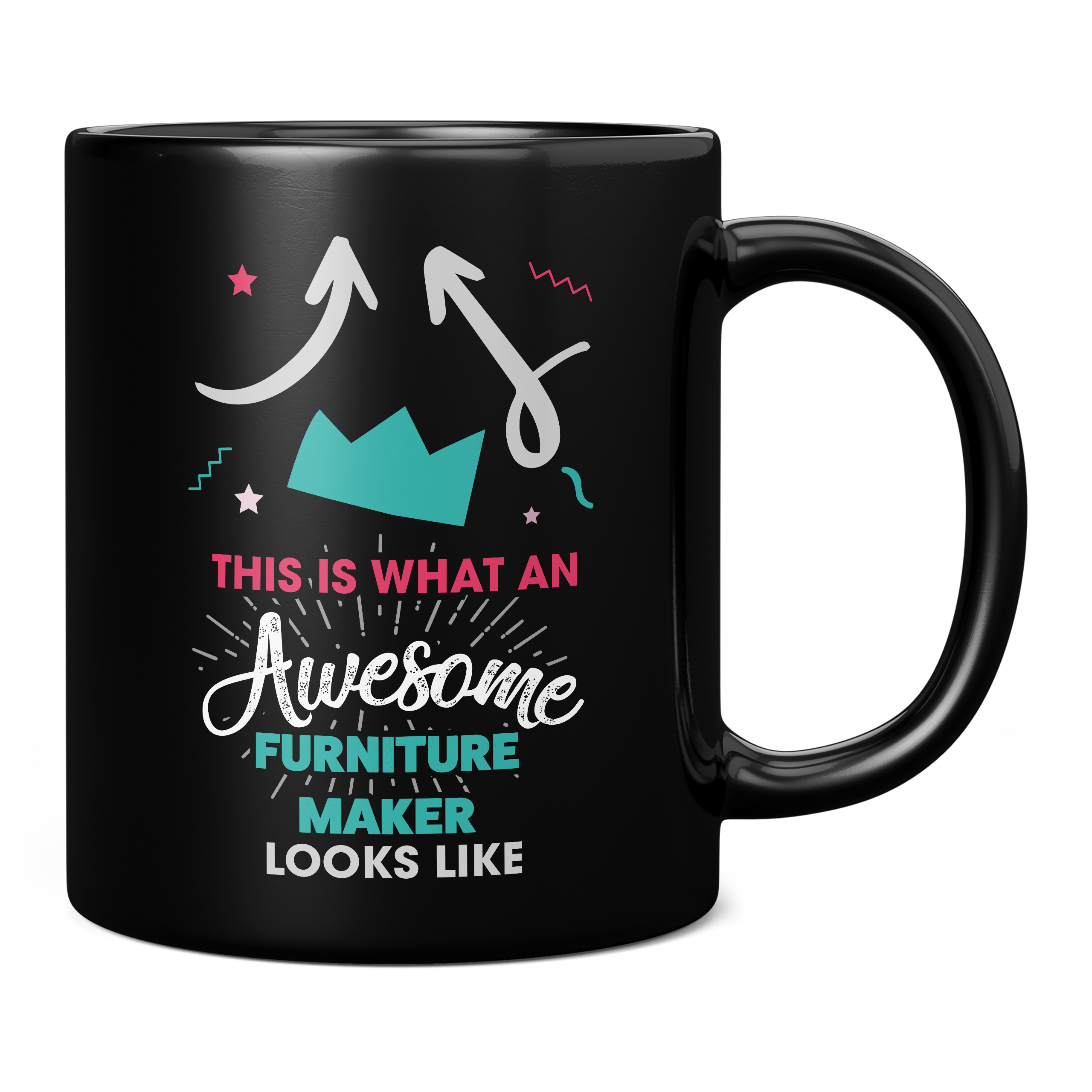 THIS IS WHAT AN AWESOME FURNITURE MAKER LOOKS LIKE 11OZ NOVELTY MUG