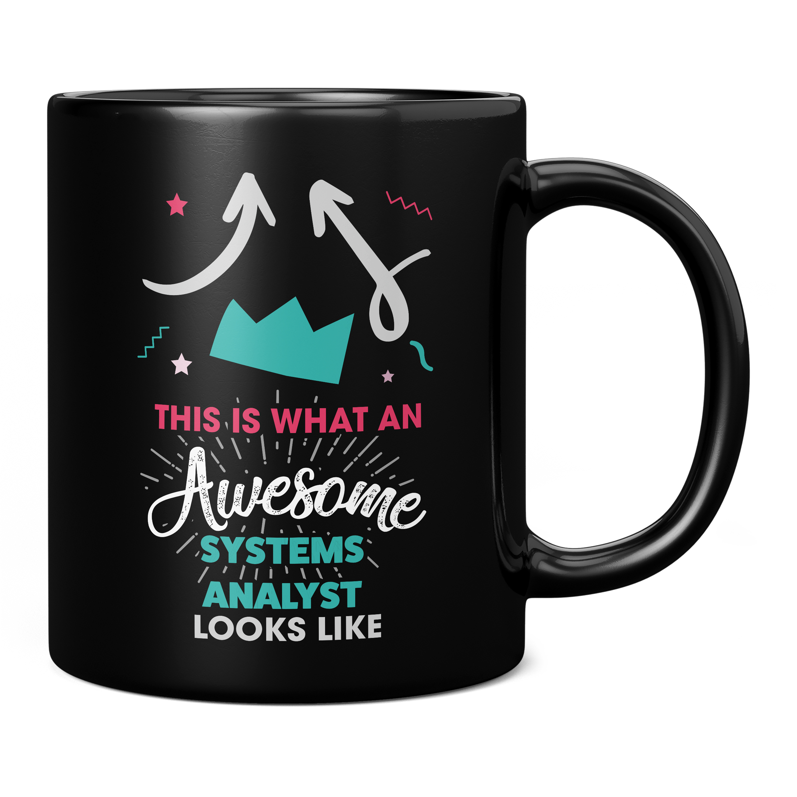 THIS IS WHAT AN AWESOME SYSTEMS ANALYST LOOKS LIKE 11OZ NOVELTY MUG