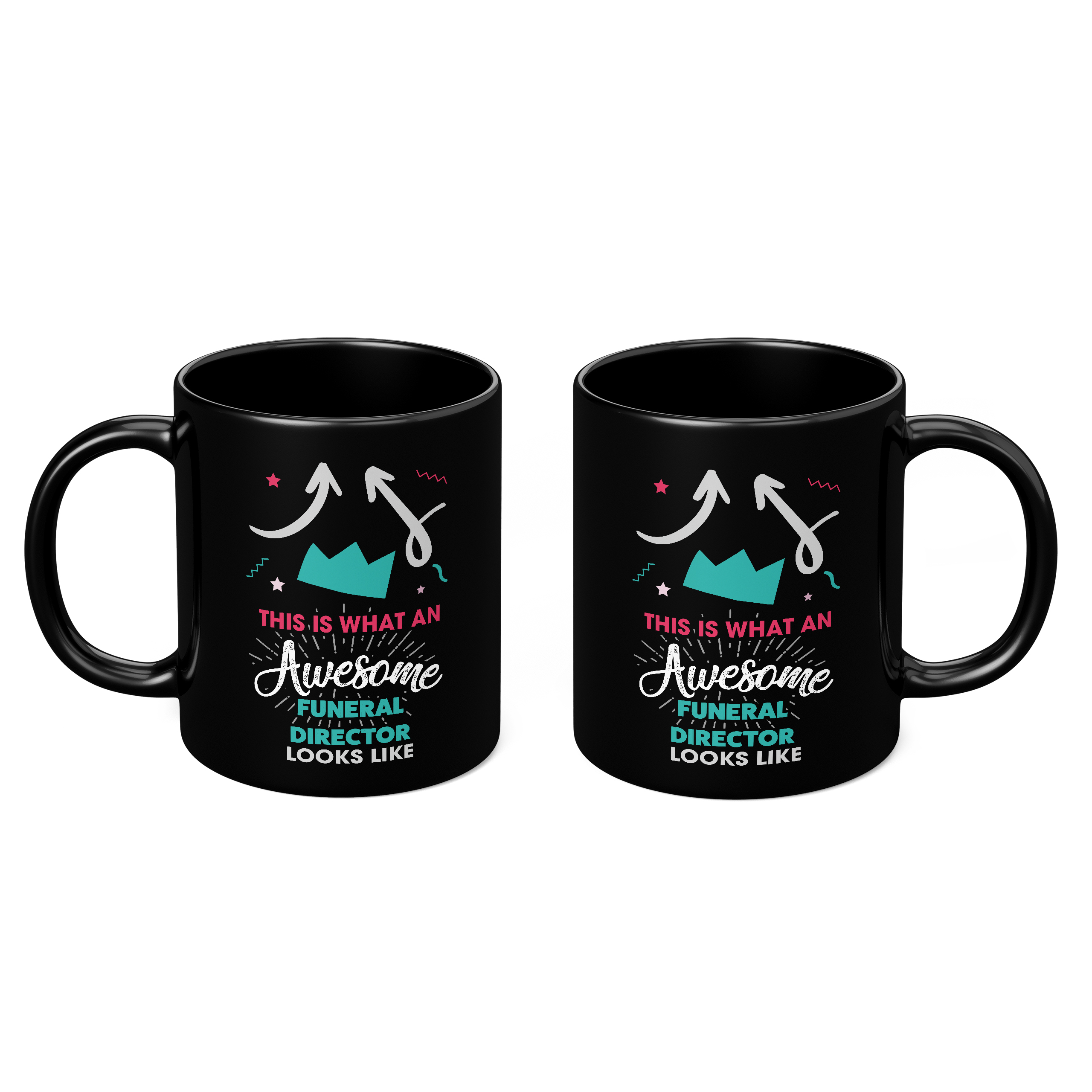 THIS IS WHAT AN AWESOME FUNERAL DIRECTOR LOOKS LIKE 11oz NOVELTY MUG Mugs