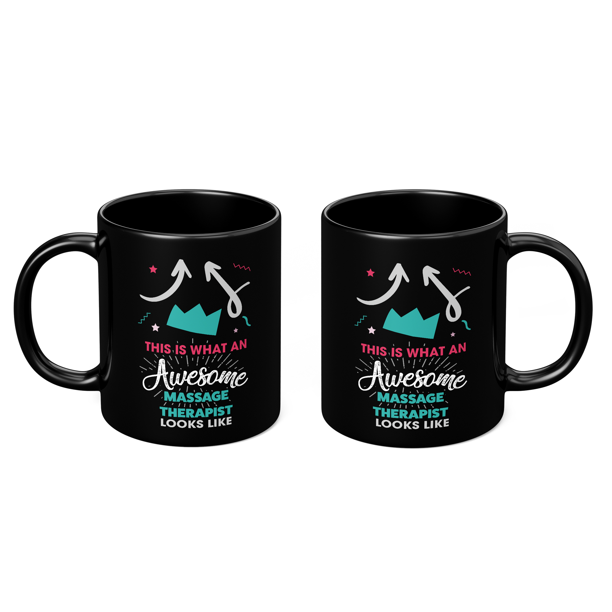 THIS IS WHAT AN AWESOME MASSAGE THERAPIST LOOKS LIKE 11oz NOVELTY MUG Mugs