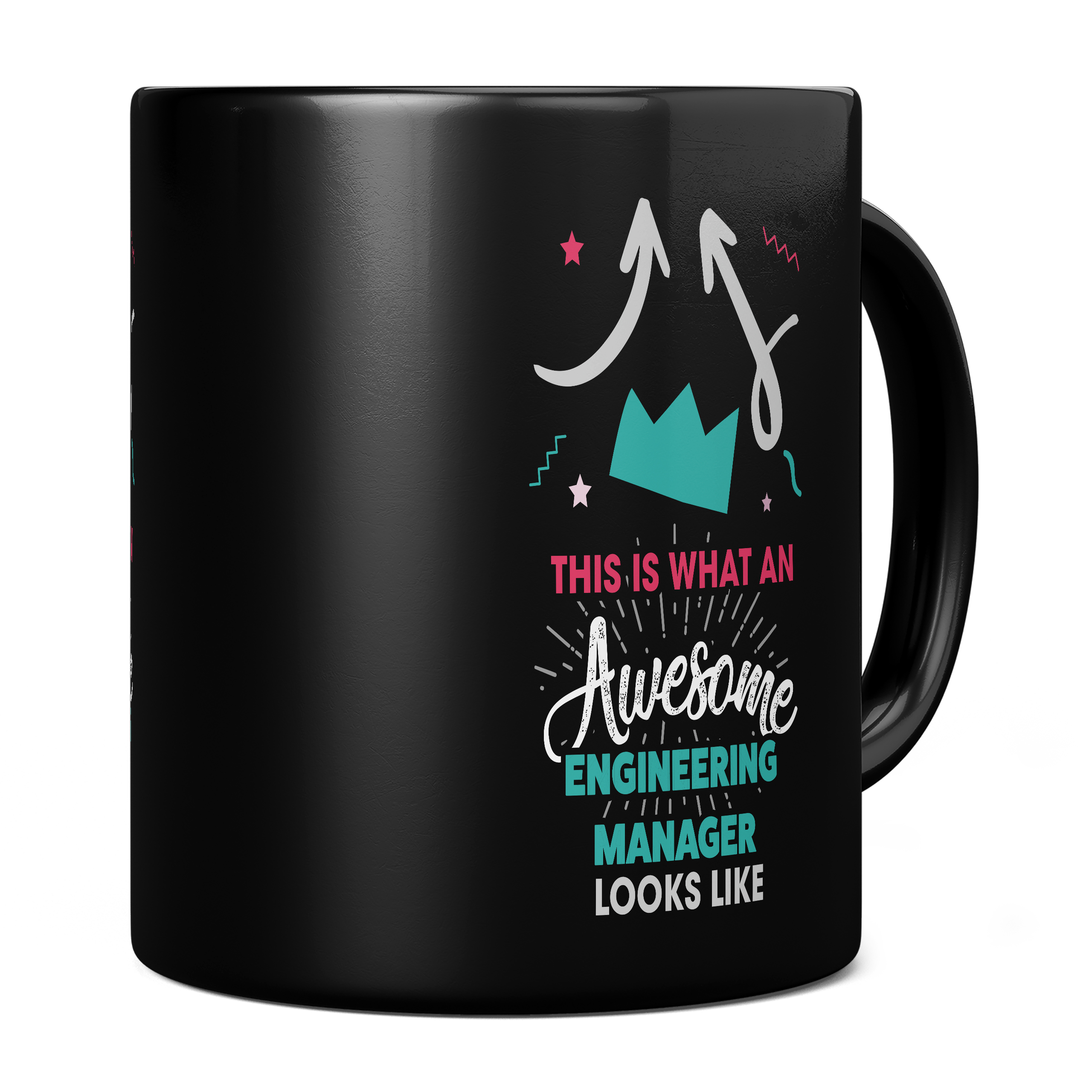 THIS IS WHAT AN AWESOME ENGINEERING MANAGER LOOKS LIKE 11oz NOVELTY MUG Mugs