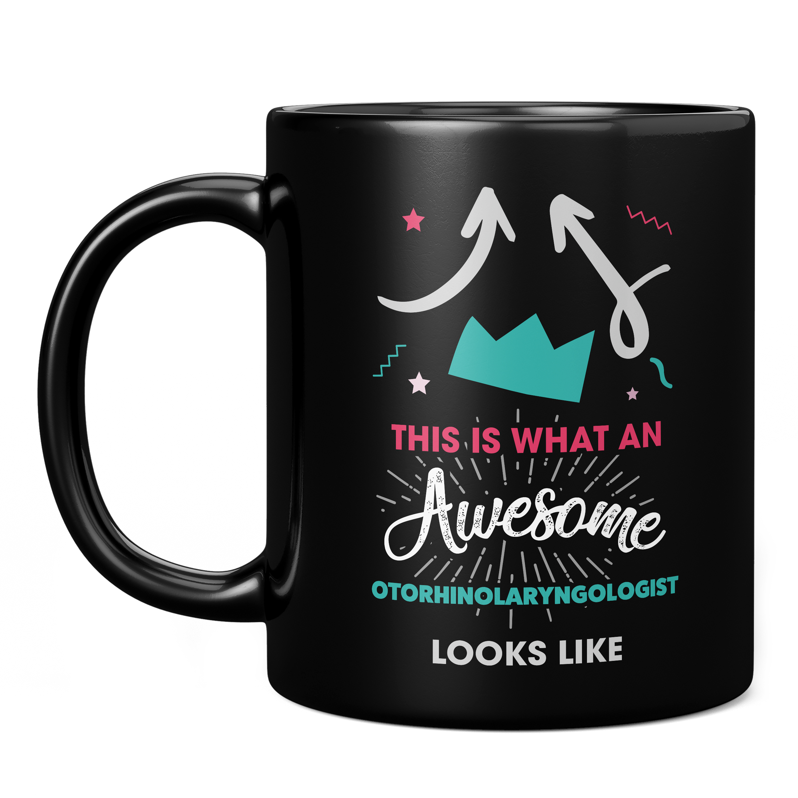 THIS IS WHAT AN AWESOME OTORHINOLARYNGOLOGIST LOOKS LIKE 11oz NOVELTY MUG Mugs