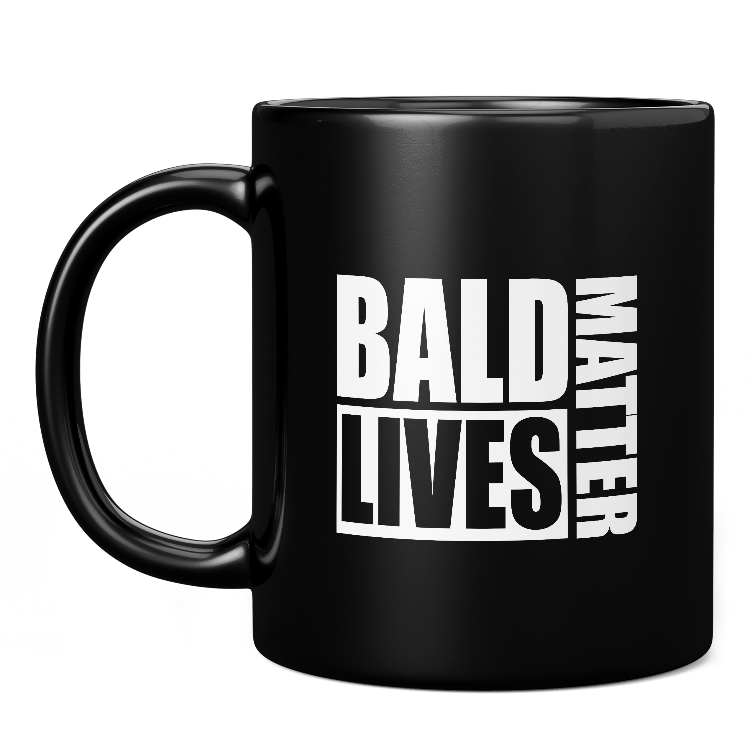 BALD LIVES MATTER 11oz NOVELTY MUG Mugs